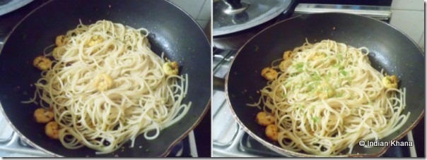 Easy aglio olio spaghetti recipe