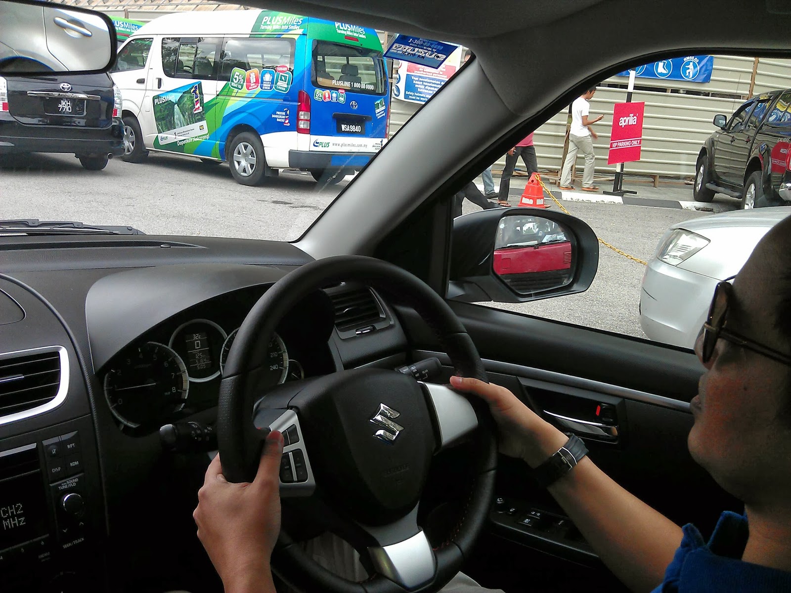 Driving the darn thing.