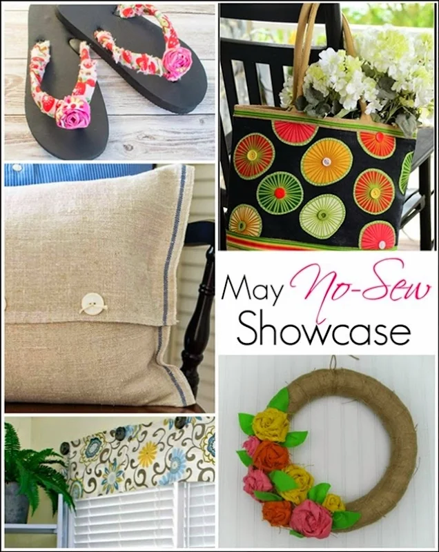 May No-Sew Showcase collage