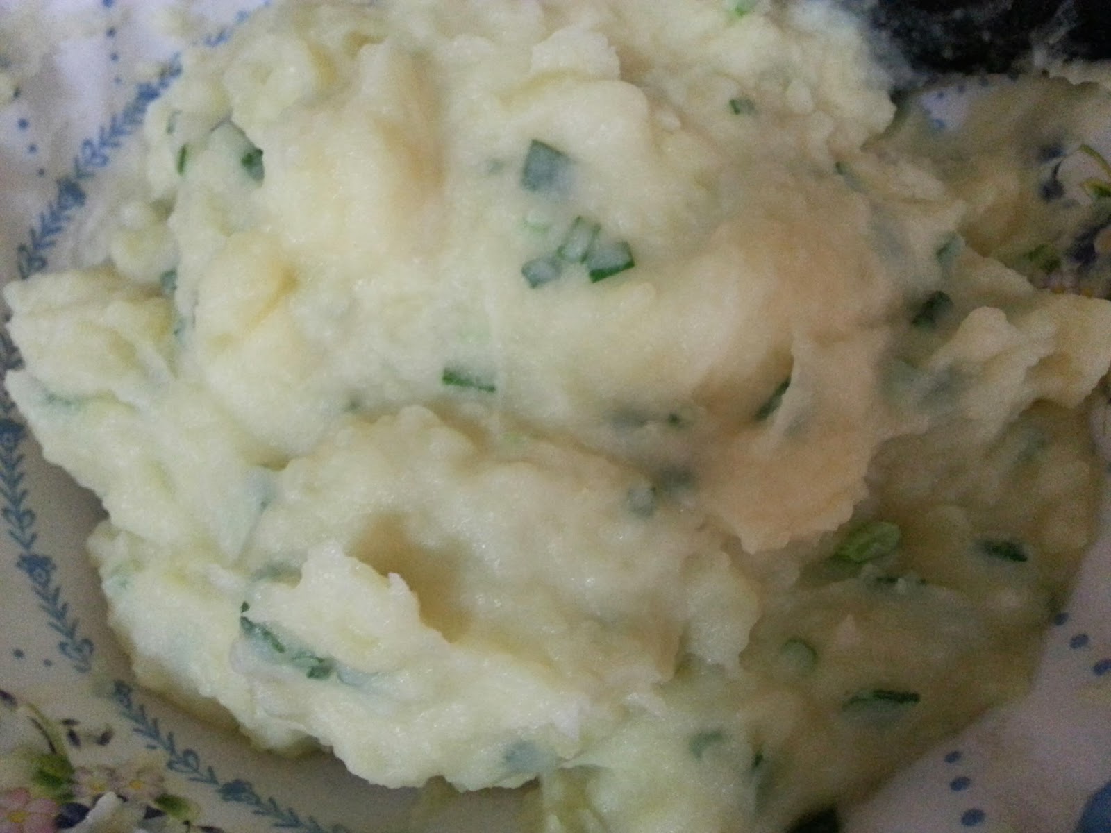 Rain's Food Diary Irish Mashed Potatoes