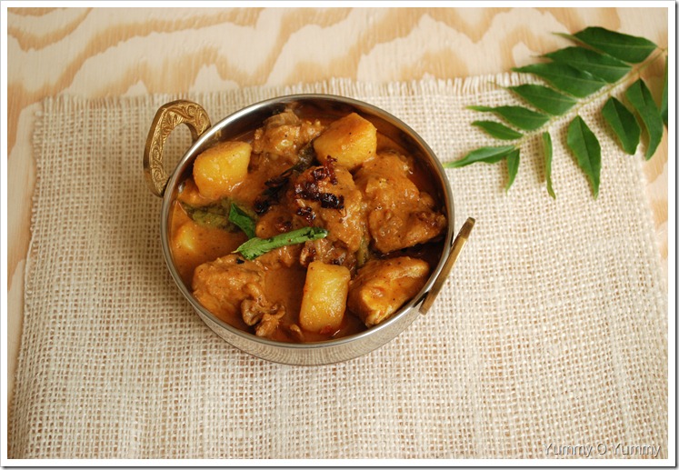 Trissur Style Chicken Curry