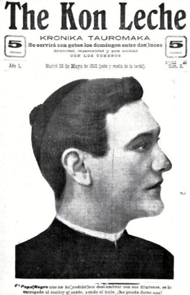 1912-05-26 TKL Portada Papa Negro