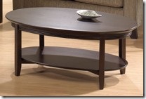 oval coffee table Isabelle Collection