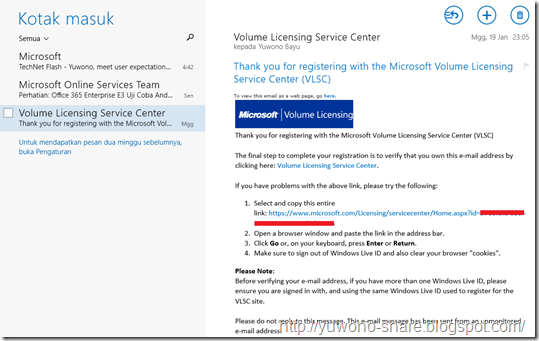 Microsoft Volume Licensing Service Centre 6