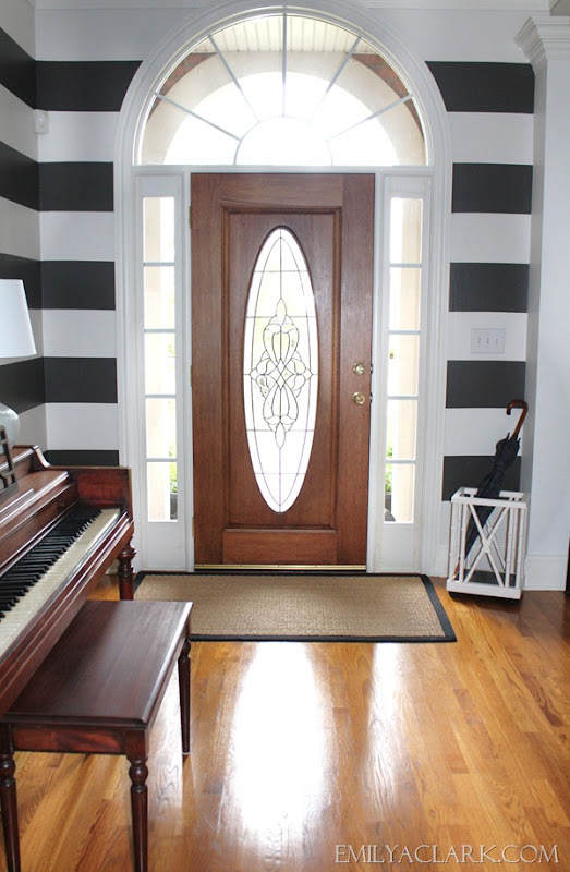 Painting Stripes In Our Foyer - Emily A. Clark
