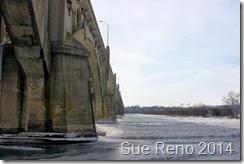 Ice on the Susquehanna River, 2/2014, by Sue Reno, Image 4