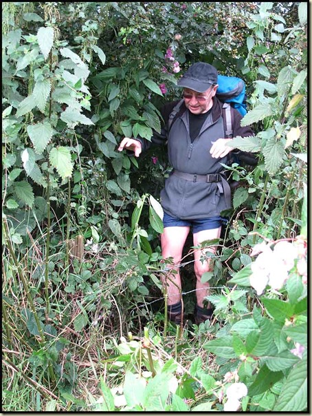 Roger emerges from Bury Jungle