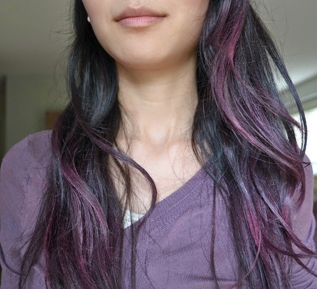 Splat Hair Chalk | Dusty Rose with MANY Hair Pictures! | Cosmetic Proof |  Vancouver beauty, nail art and lifestyle blog