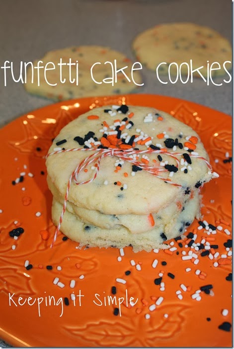 Funfetti Cake Cookies
