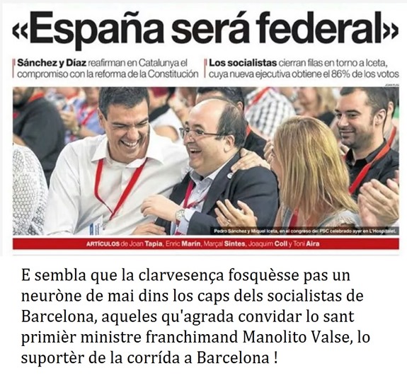 socialista espanhòl en Catalonha