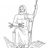 Dibujo De Zeus De Esmirna Para Colorear Colorear En L Nea Dios 10416