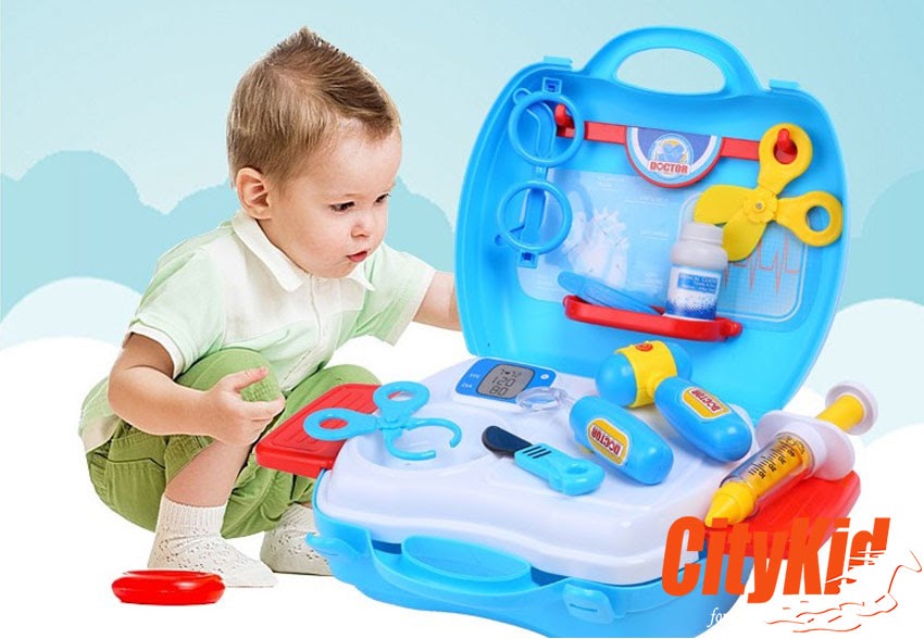 Bộ đồ chơi bác sĩ khám bệnh cho bé BOWA 8355