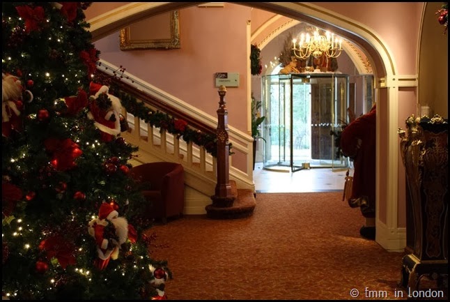 The foyer of the Culloden Estate and Spa