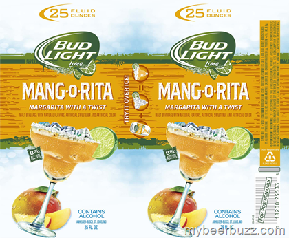 Bud Light Lime Mang O Rita 25oz Cans
