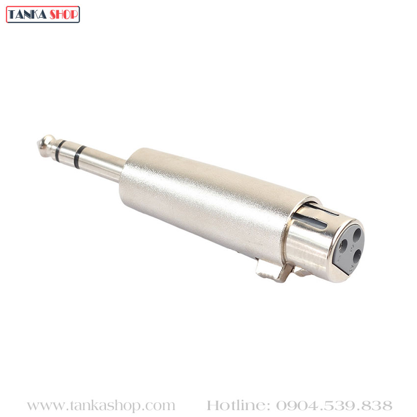 Jack chuyển xlr sang 6.35 mm cái
