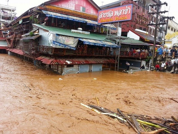 Flooding in Mae Sai