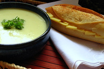 Stinging Nettle and Sour Sorrel Soup