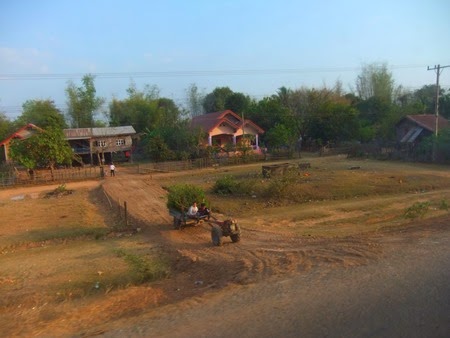 entre Savannakhet y Pakse, Laos