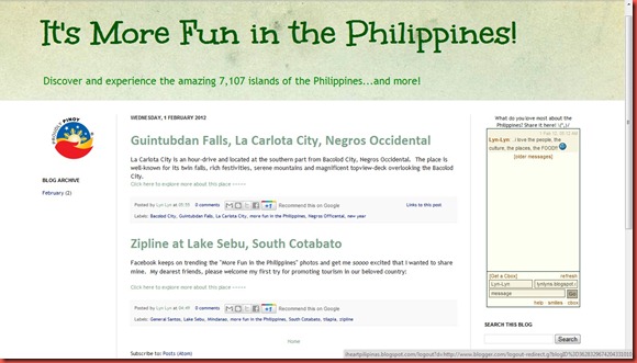 more fun in the philippines website _ i heart Pilipinas