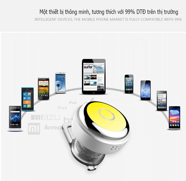 Tai nghe bluetooth Tai nghe siêu nhỏ Q3