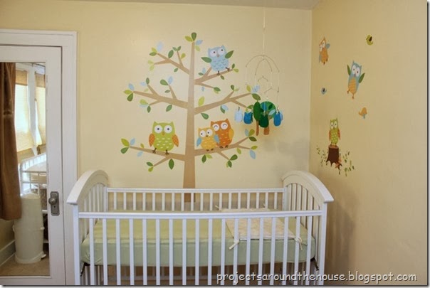 Projects Around the House: Owl Themed Baby Nursery Reveal