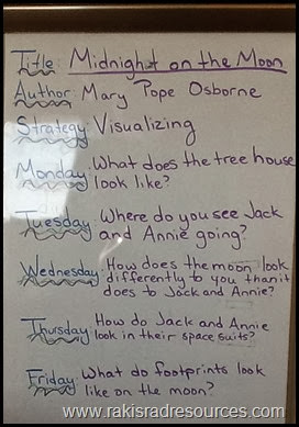 Use guided questions during read aloud.
