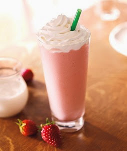 Starbucks Strawberries & Creme Frappucino