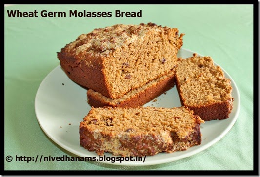 Wheat Germ and Molasses Bread - IMG_3485