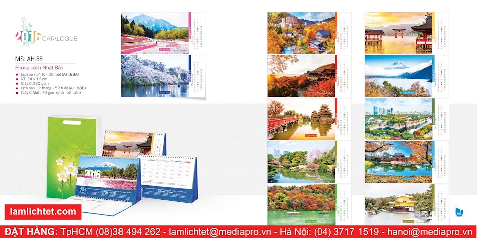 In Lịch Để Bàn Đẹp,TpHCM Hà Nội, Mẫu Lịch Bàn AH88 Phong Cảnh Nhật Bản In Lịch Để Bàn Đẹp,TpHCM Hà Nội, Mẫu Lịch Bàn AH88 Phong Cảnh Nhật Bản