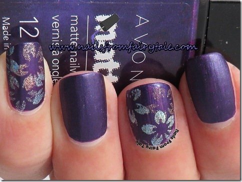 flowers holographic stamping 2