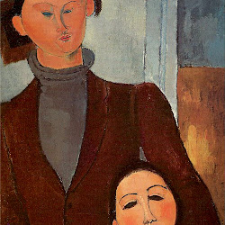 Modigliani, Jaques Lipschitz & wife.jpg