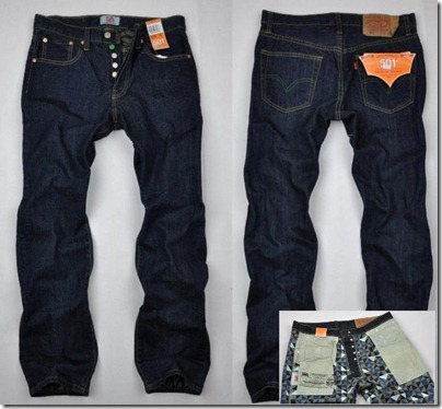 Levi's 501 button fly