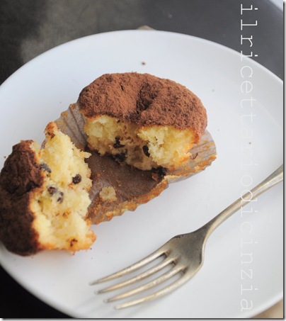 muffin ciocco-pera