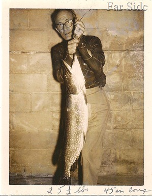 Marvin Feb 1964 25 and a half pounds 45 inches long