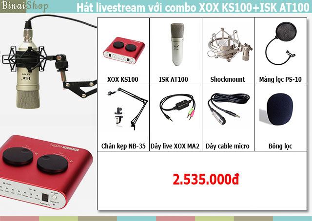 Combo XOX KS100