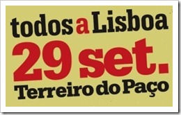 Todos a Lisboa dia 29. Set.2012