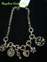 Charm Necklace, hyphen