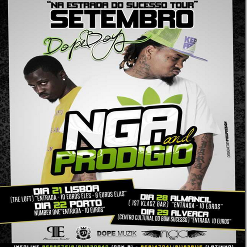 Nga & Prodígio – Show “Na Estrada do Sucesso Tour Setembro” [Agenda]