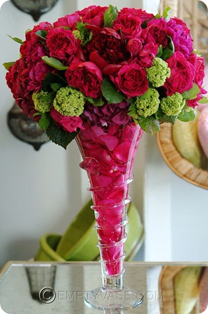 Pink-and-Green-Tall-Centerpiece