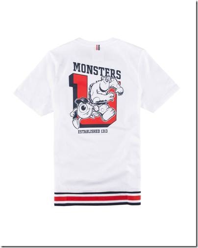 Monster University X Giordano - White Tee shirt  Men
