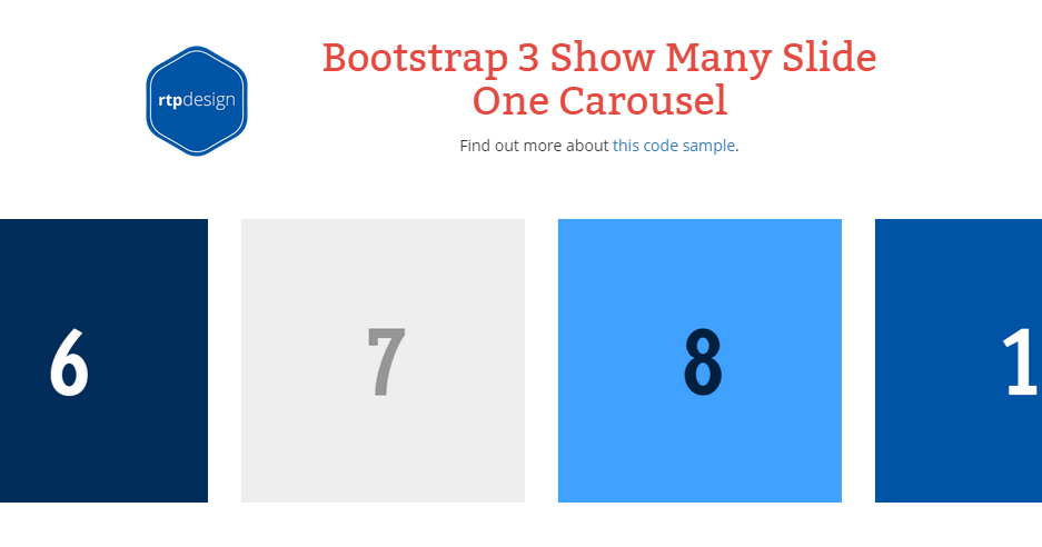 Bootstrap carousel