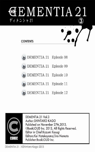 【免費漫畫App】DEMENTIA 21 Vol.3 English Only-APP點子