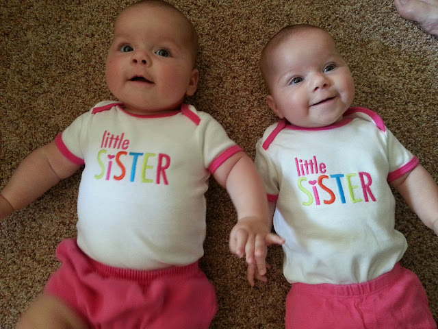 Libby and Becca: Little sisters