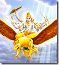Vishnu with Garuda