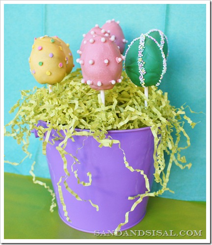 Easter Egg Brownie Pop Pail