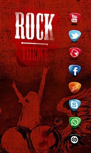 ROCK Music ADW Theme HD Screenshots 0