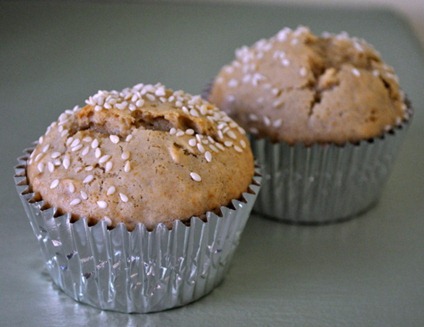 Tahini Muffins with Figs from Serious Eats