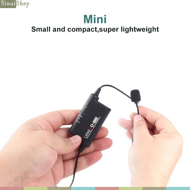 Lensgo LYM-DM2 - Micro Lavalier Cài Áo