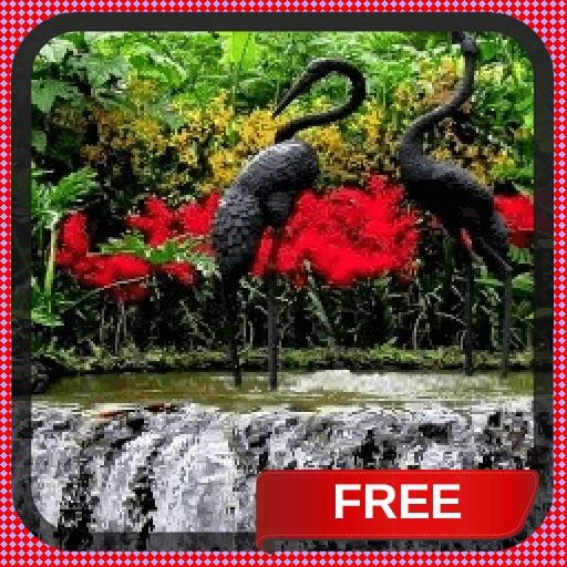 Garden Fountain Live Wallpaper LOGO-APP點子