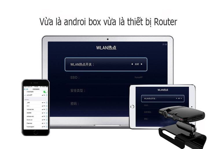 Androi box HD23 hội nghị trực tuyến